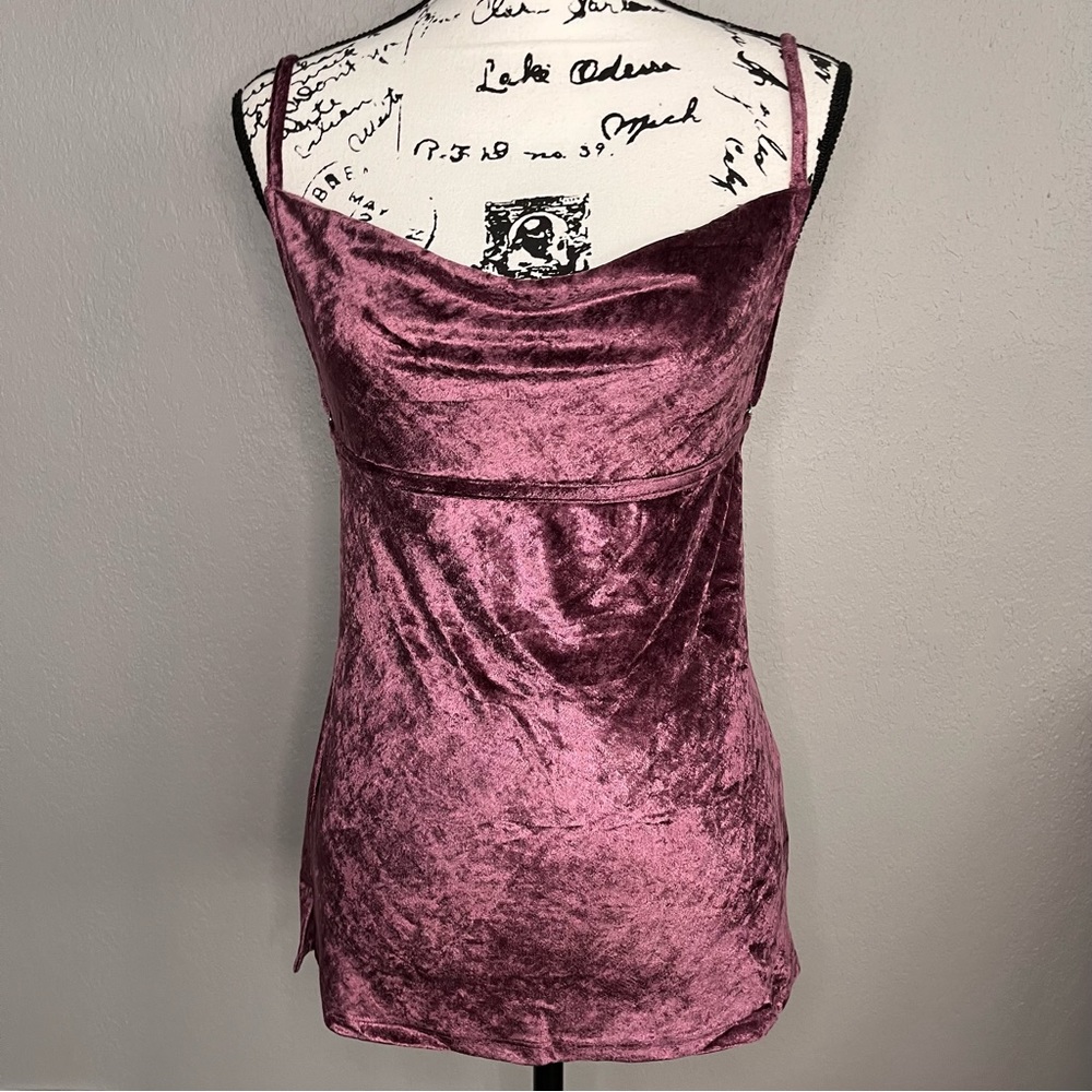 Free People All Night Velvet Camisole